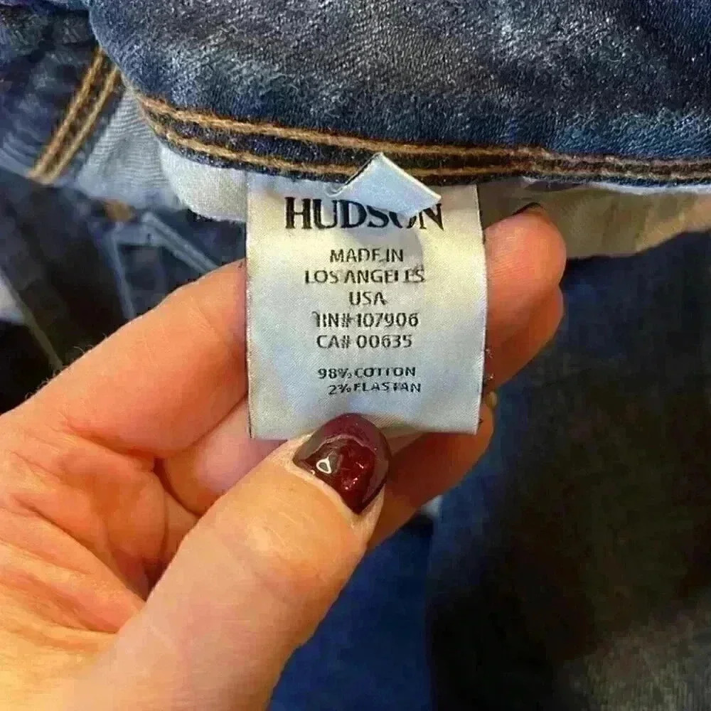 Hudson Collin Skinny Denim, Size 25 - Picture 9 of 11